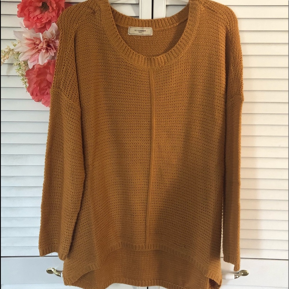 Knit sweater